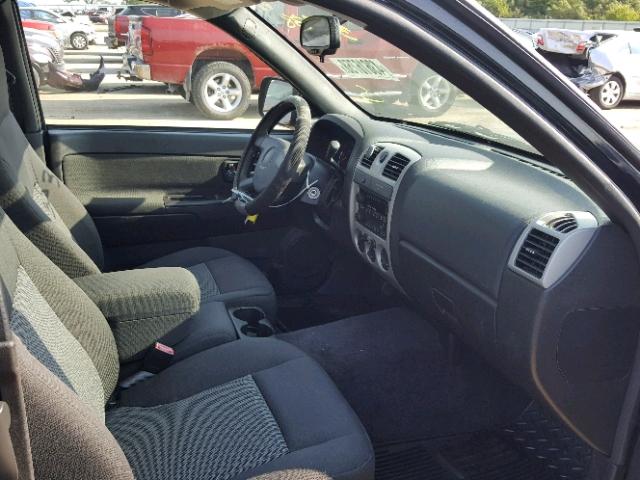 1GCESCDE1A8104538 - 2010 CHEVROLET COLORADO L BLACK photo 5