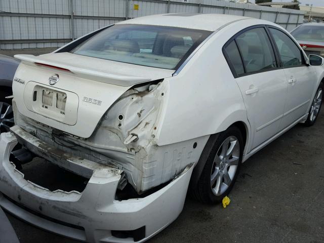 1N4BA41E08C823633 - 2008 NISSAN MAXIMA SE SILVER photo 4