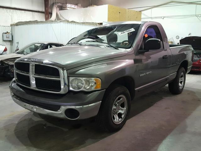 1D7HA16K85J523823 - 2005 DODGE RAM 1500 S GRAY photo 2