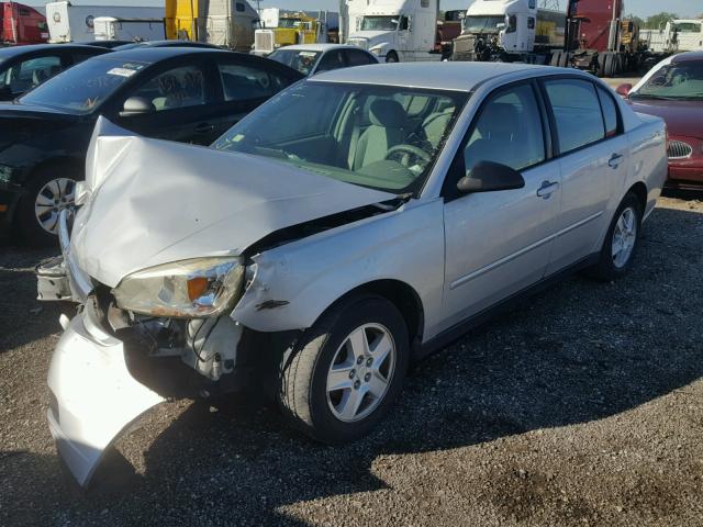 1G1ZT52884F161285 - 2004 CHEVROLET MALIBU LS SILVER photo 2