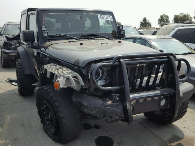 1C4AJWAG6CL198585 - 2012 JEEP WRANGLER S BLACK photo 1