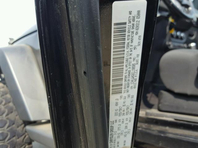 1C4AJWAG6CL198585 - 2012 JEEP WRANGLER S BLACK photo 10