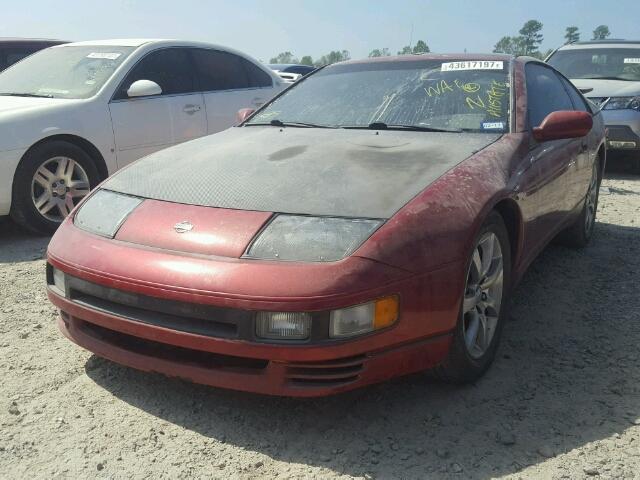 JN1RZ24H5MX503130 - 1991 NISSAN 300ZX RED photo 2