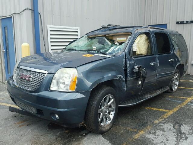 1GKFK66847J203194 - 2007 GMC YUKON XL BLUE photo 2