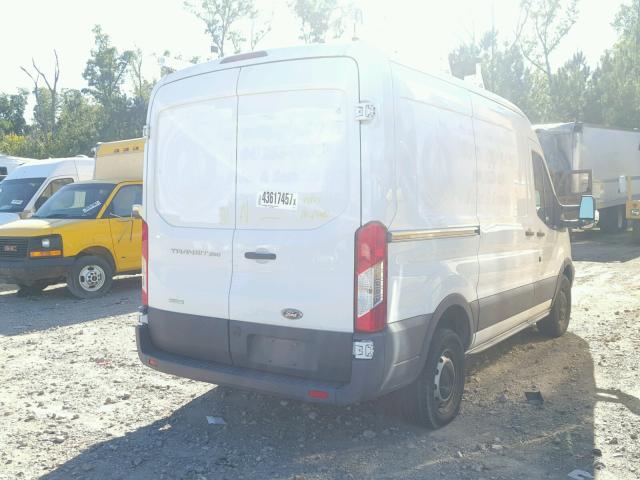 1FTNR1CG7FKA61594 - 2015 FORD TRANSIT T- WHITE photo 4