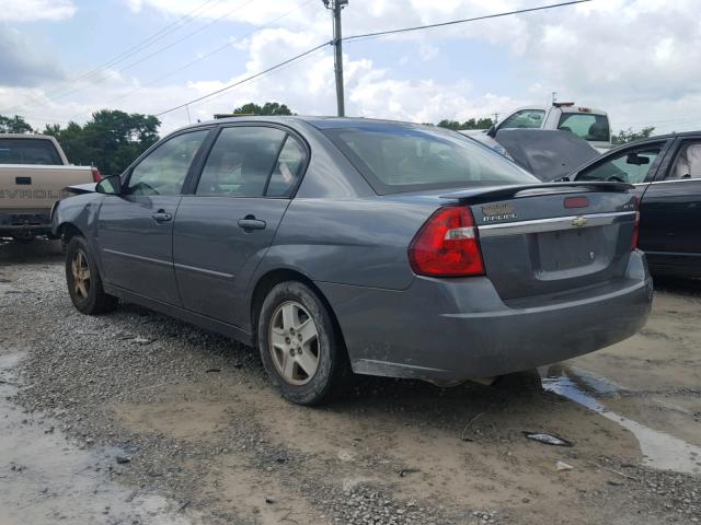 1G1ZT52895F262269 - 2005 CHEVROLET MALIBU LS ნაცრისფერი ფოტო 3