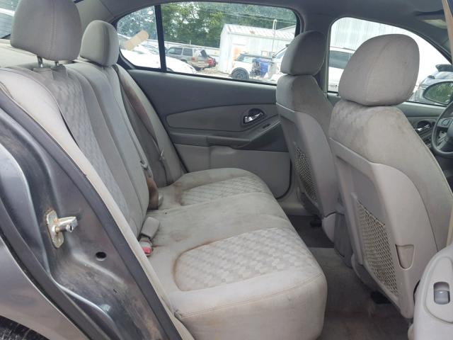 1G1ZT52895F262269 - 2005 CHEVROLET MALIBU LS ნაცრისფერი ფოტო 6