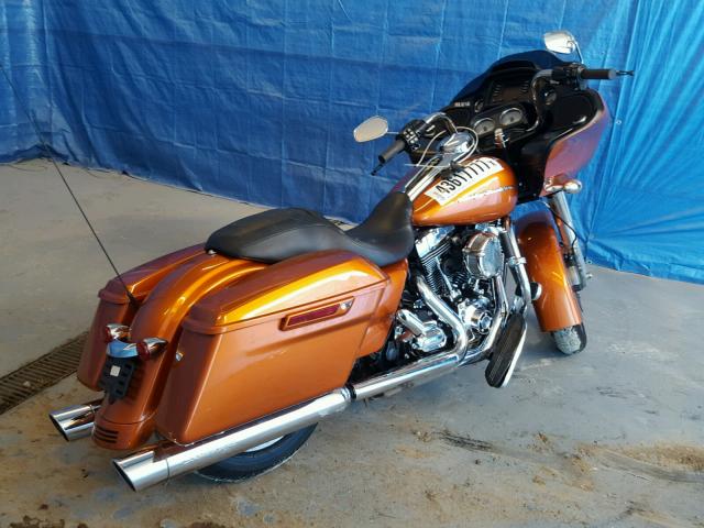 1HD1KHM1XFB693879 - 2015 HARLEY-DAVIDSON FLTRX ROAD ORANGE photo 4