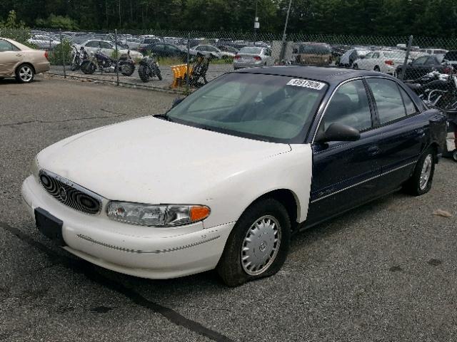 2G4WY55J2Y1314553 - 2000 BUICK CENTURY LI TWO TONE photo 2