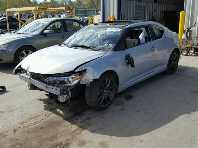 JTKJF5C73E3068607 - 2014 TOYOTA SCION TC 蓝色 照片 2