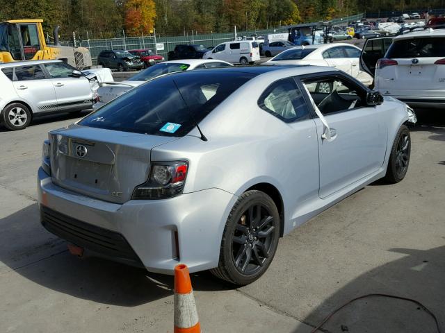 JTKJF5C73E3068607 - 2014 TOYOTA SCION TC 蓝色 照片 4