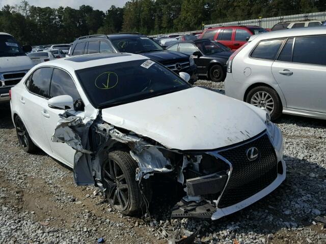 JTHBF1D25F5047768 - 2015 LEXUS IS 250 WHITE photo 1