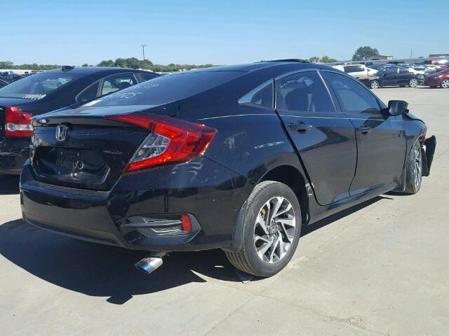 19XFC2F7XGE069877 - 2016 HONDA CIVIC EX შავი ფოტო 4