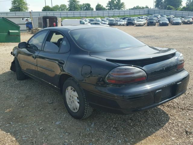 1G2WK52J62F129890 - 2002 PONTIAC GRAND PRIX BLACK photo 3