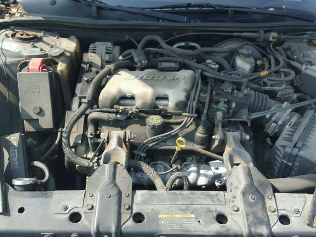 1G2WK52J62F129890 - 2002 PONTIAC GRAND PRIX BLACK photo 7