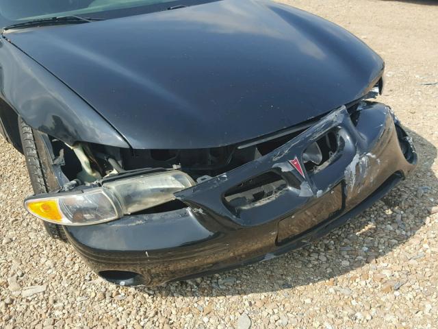 1G2WK52J62F129890 - 2002 PONTIAC GRAND PRIX BLACK photo 9