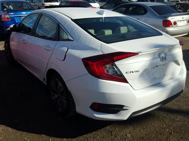 19XFC1F39GE041396 - 2016 HONDA CIVIC WHITE photo 3