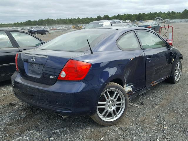 JTKDE177760065571 - 2006 TOYOTA SCION TC 蓝色 照片 4