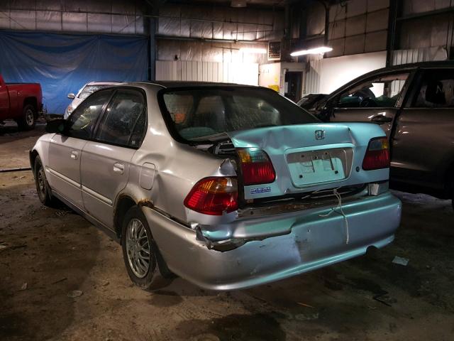 2HGEJ6613YH563736 - 2000 HONDA CIVIC BASE Gümüş foto 3