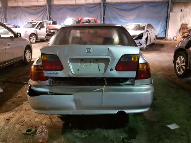 2HGEJ6613YH563736 - 2000 HONDA CIVIC BASE Gümüş foto 9