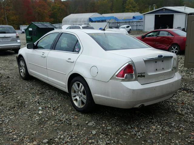 3FAHP02169R138004 - 2009 FORD FUSION SEL WHITE photo 3