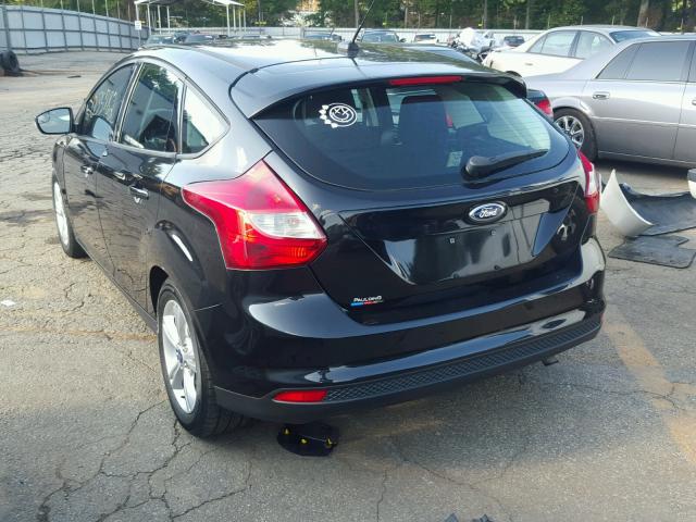 1FADP3K25EL102662 - 2014 FORD FOCUS BLACK photo 3