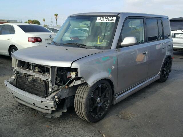 JTLKT334064056526 - 2006 TOYOTA SCION XB Grau Foto 2