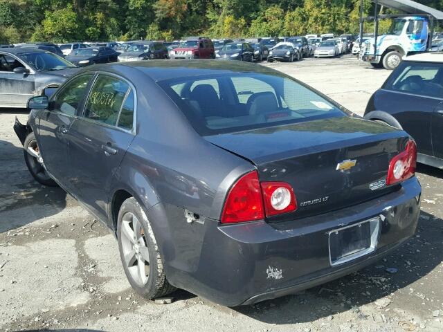 1G1ZC5E10BF134593 - 2011 CHEVROLET MALIBU 1LT CHARCOAL photo 3