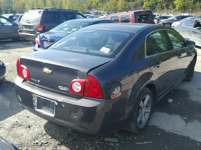 1G1ZC5E10BF134593 - 2011 CHEVROLET MALIBU 1LT CHARCOAL photo 4