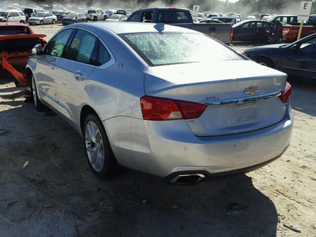 2G1145S35G9109205 - 2016 CHEVROLET IMPALA LTZ SILVER photo 3