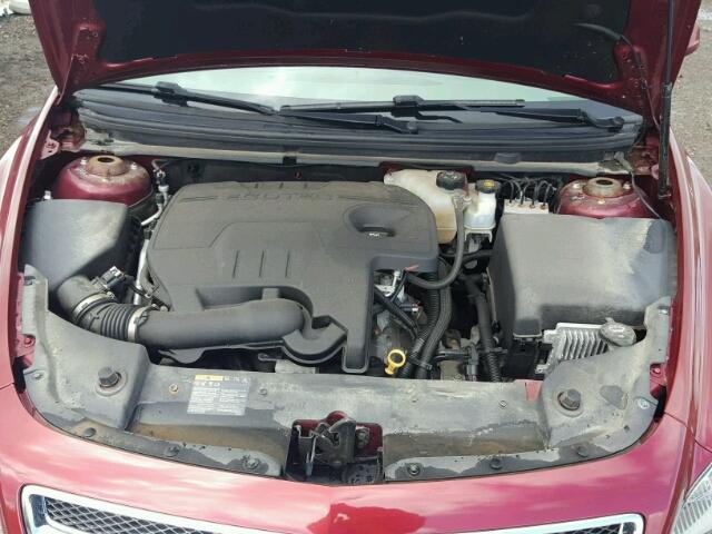 1G1ZC5E11BF323091 - 2011 CHEVROLET MALIBU 1LT BURGUNDY photo 7