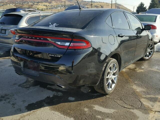 1C3CDFBB0FD238505 - 2015 DODGE DART SXT BLACK photo 4