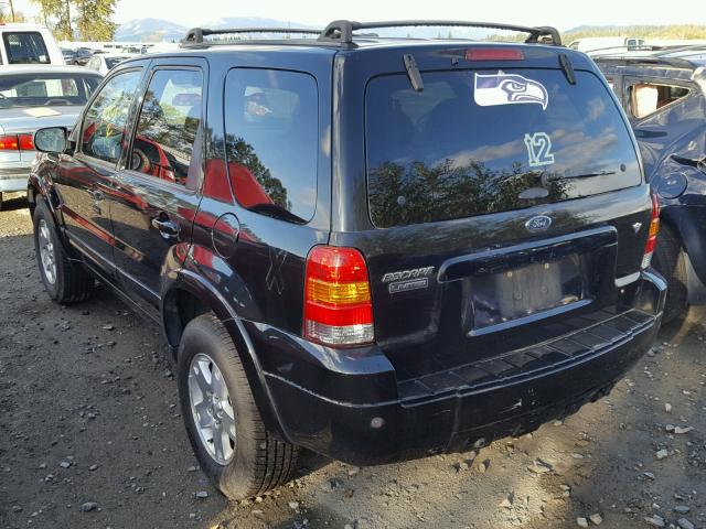 1FMCU941X6KC25866 - 2006 FORD ESCAPE LIM BLACK photo 3