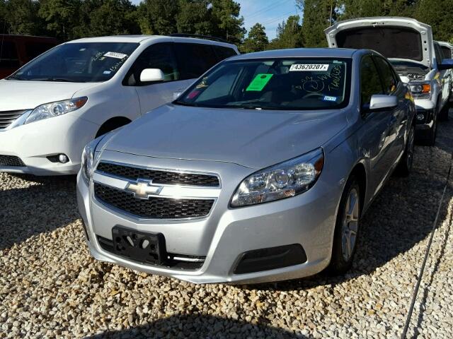 1G11C5SA7DF338280 - 2013 CHEVROLET MALIBU 1LT SILVER photo 2