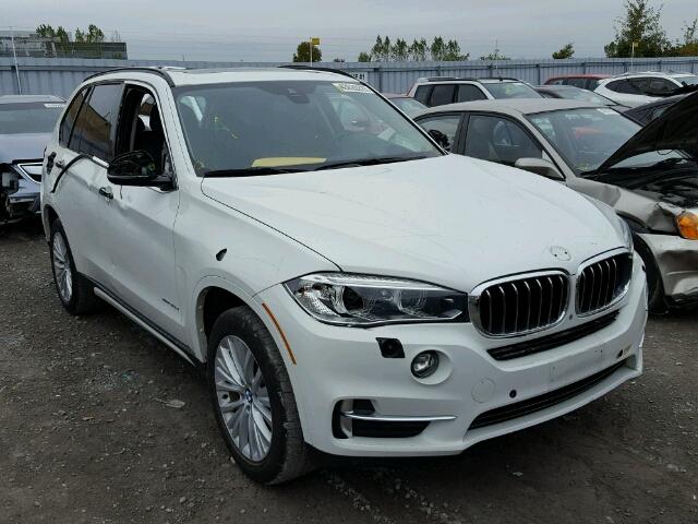 5UXKS4C55E0J95424 - 2014 BMW X5 XDRIVE3 WHITE photo 1