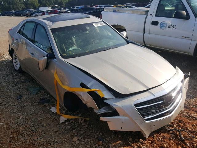 1G6AS5SX8G0100124 - 2016 CADILLAC CTS PERFOR TAN photo 1