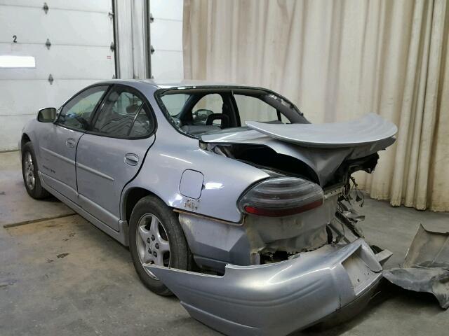 1G2WP52KXWF278190 - 1998 PONTIAC GRAND PRIX SILVER photo 3