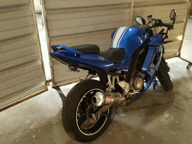 JS1VP53A592101081 - 2009 SUZUKI SV650 BLUE photo 4