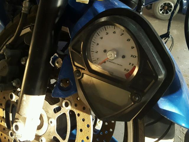 JS1VP53A592101081 - 2009 SUZUKI SV650 BLUE photo 8