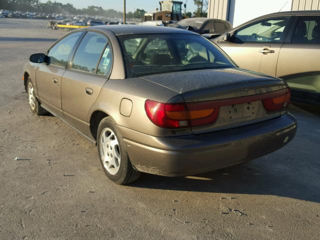 1G8ZK5279YZ118266 - 2000 SATURN SL2 BROWN photo 3