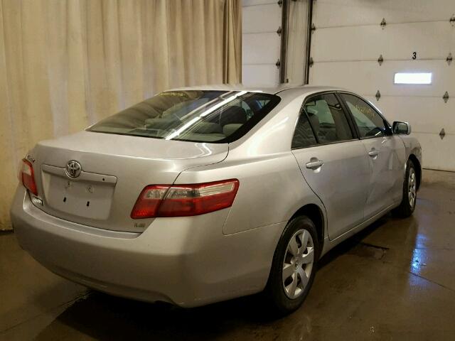 4T1BE46KX9U362008 - 2009 TOYOTA CAMRY SILVER photo 4