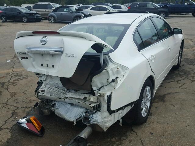 1N4AL2AP0CN534728 - 2012 NISSAN ALTIMA BAS WHITE photo 4