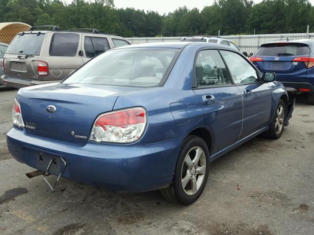 JF1GD61677H516849 - 2007 SUBARU IMPREZA 2. BLUE photo 4