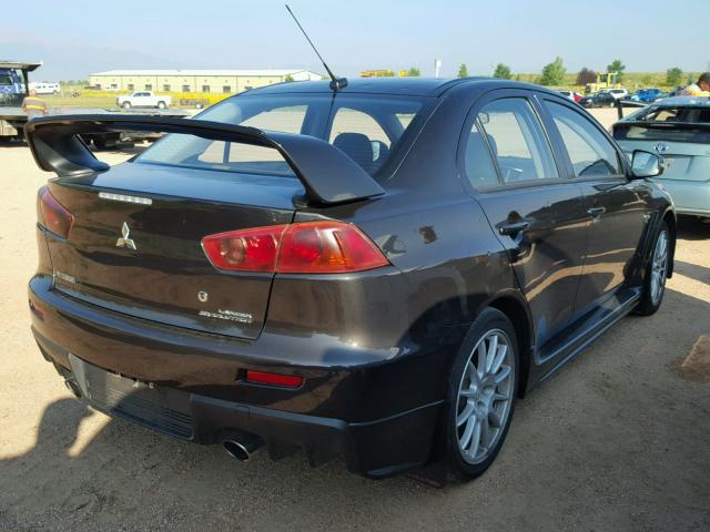 JA32W8FV7FU026412 - 2015 MITSUBISHI LANCER EVO GRAY photo 4