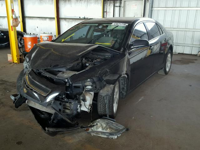 1G1ZB5EB8AF224133 - 2010 CHEVROLET MALIBU LS Қара фото 2