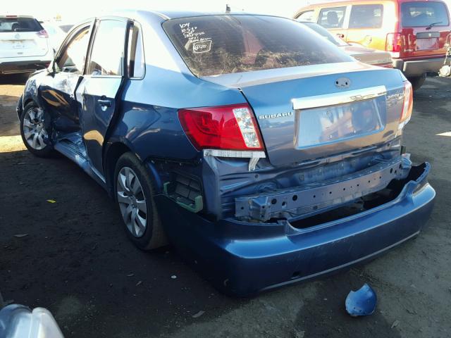 JF1GE61639H508716 - 2009 SUBARU IMPREZA 2. BLUE photo 3