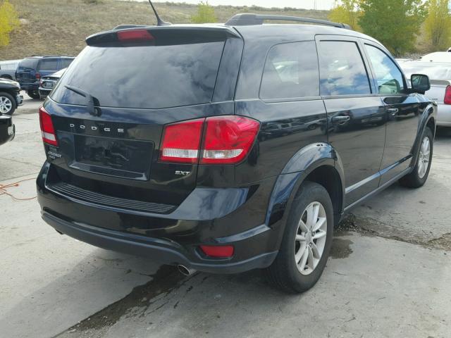 3C4PDDBG4FT526289 - 2015 DODGE JOURNEY SX BLACK photo 4