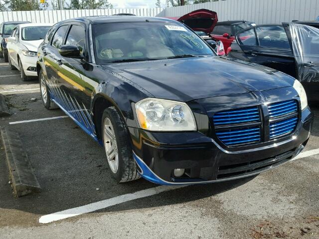 2D4GV58265H660911 - 2005 DODGE MAGNUM R/T BLACK photo 1
