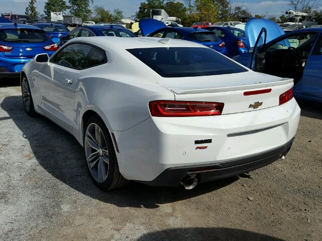 1G1FD1RXXH0115391 - 2017 CHEVROLET CAMARO LT WHITE photo 3