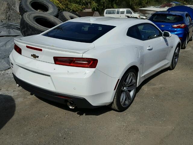 1G1FD1RXXH0115391 - 2017 CHEVROLET CAMARO LT WHITE photo 4